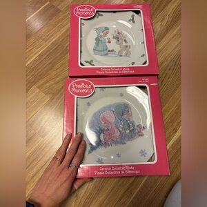 Precious Moments Pink Ceramic Collector Plate